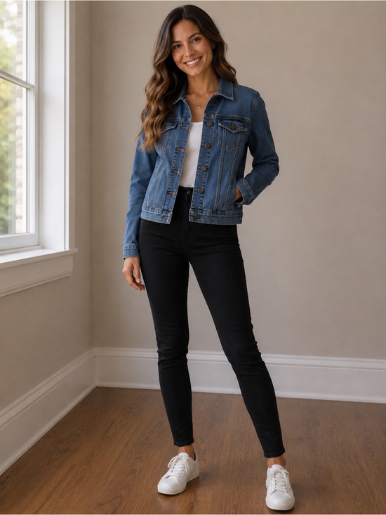Vero Moda Jackets & Blazers - Vero Moda Size M-Denim Jacket -